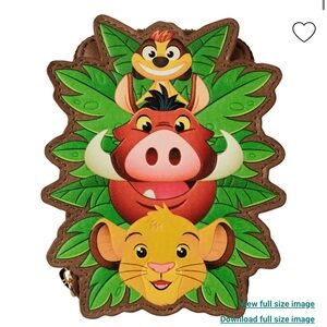 Loungefly The Lion King Exclusive Hakuna Matata Grubs Zip Around Wallet